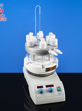 六位微量平行合成仪器联华玻璃仪器LH-591-F