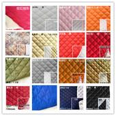 里布内衬行棉复合布料手工diy 服装 包邮 加厚绗棉有线双面夹棉面料