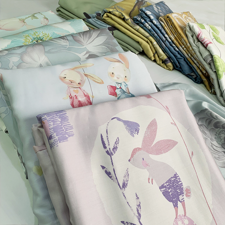 100支莱赛尔天丝数码印花被套