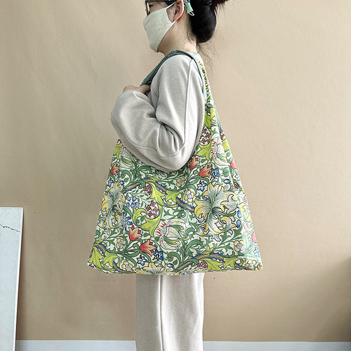 纯亚麻收纳袋100%亚麻背包