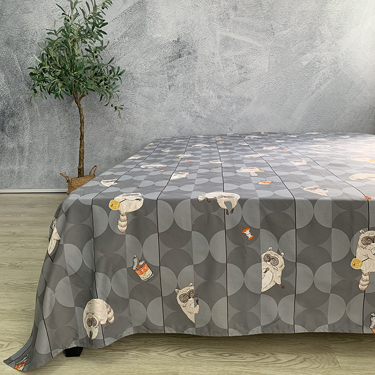 秋冬必撸  全棉加厚磨毛床单单件 纯棉印花秋冬保暖床品220X250CM,床上用品,床单,淘宝优惠券,粉丝福利购,淘宝优惠卷