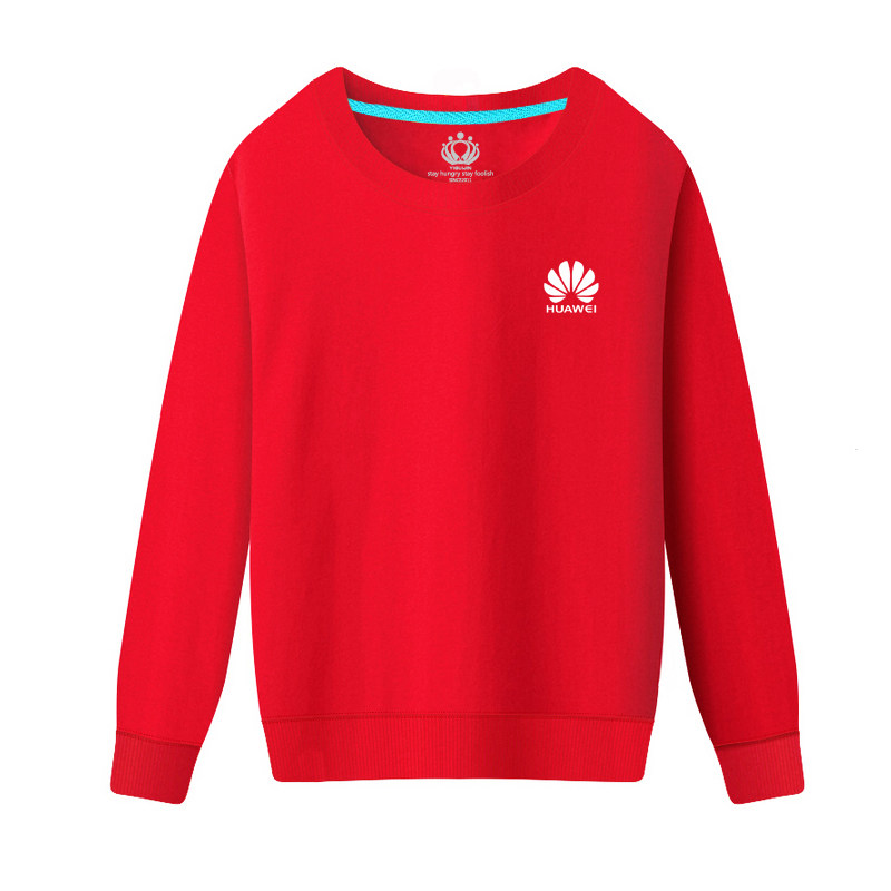 春秋装卫衣男女式来图定做衣服 定制工作服华为OPPOVIVO长袖T恤衫