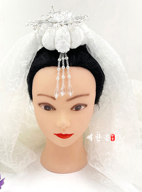 韩饰头饰 /韩服头饰/舞台演出头饰/新娘婚礼头饰/HE-F13559