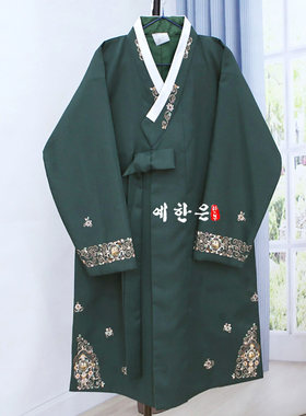 韩国原装进口面料/男士韩服外套新款外套/H-MJ1041