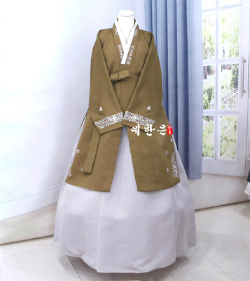韩国原装进口面料/女士韩服外套新款外套/H-MJ1032