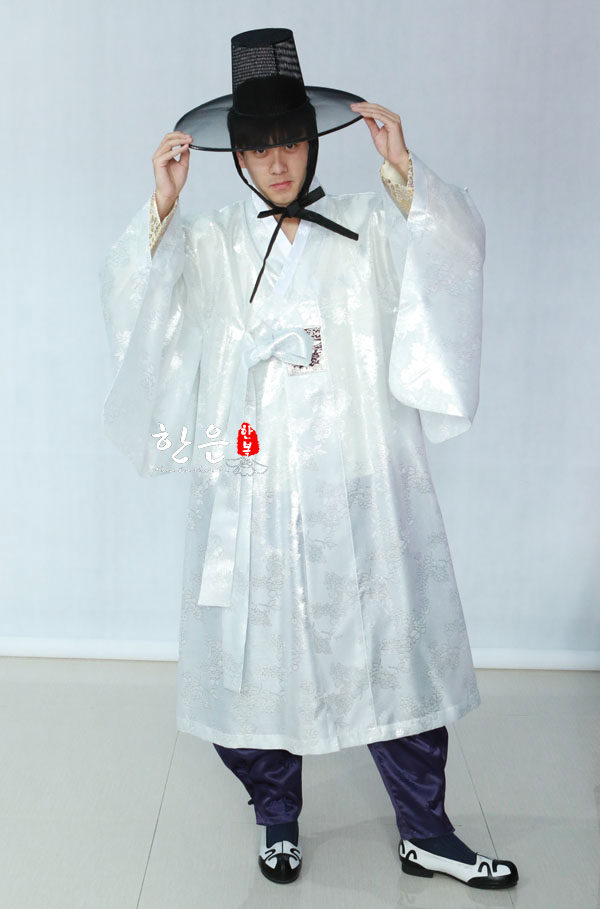 韩国原装进口韩服外套/男士传统韩服外套/高档外套/HE-NS1214