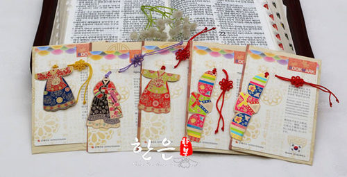 韩国进口书签/韩式书签/韩国工艺品/书标/HE-P1068