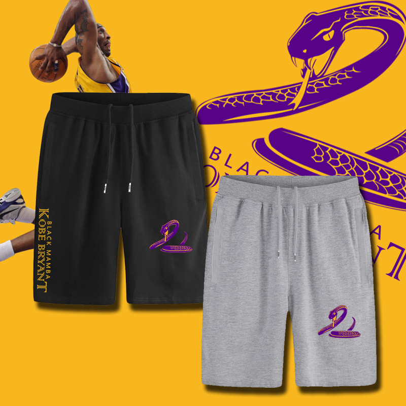 湖人科比运动纯棉透气时尚卫裤