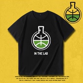 Ballislife in the lab篮球运动纯棉短袖t恤德文10000小时半袖T恤