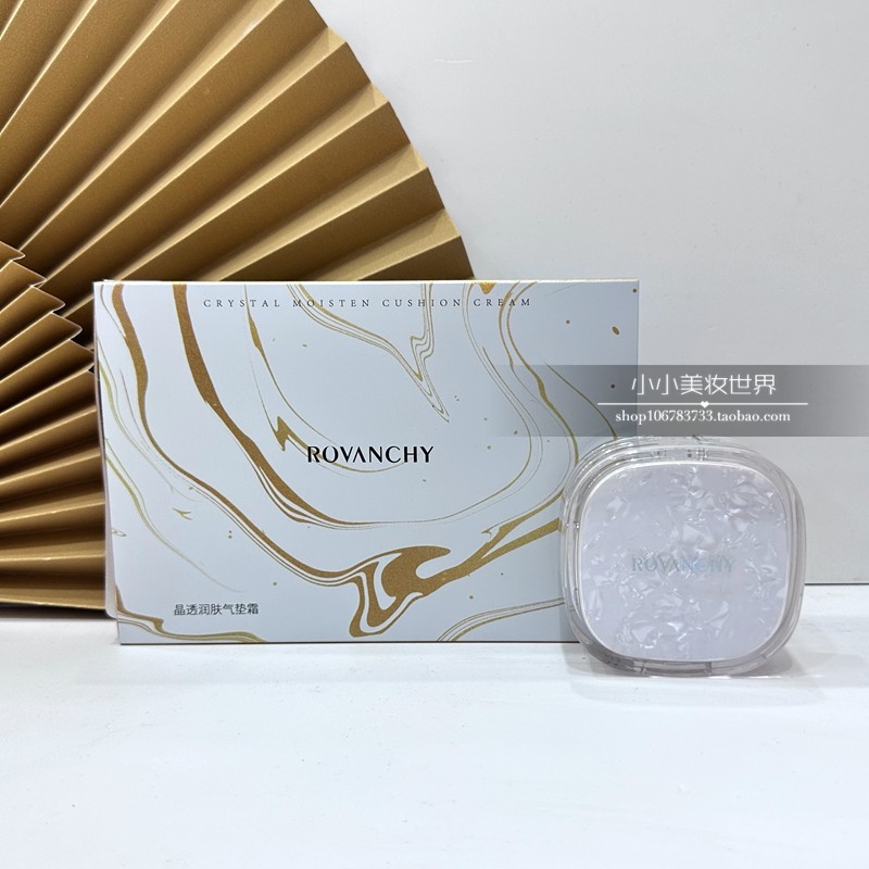 洛梵诗晶透润肤气垫清透遮瑕粉底