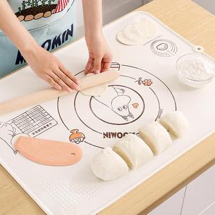 硅胶揉面垫食品级加厚和面板透明擀面垫子家用母婴面食案板