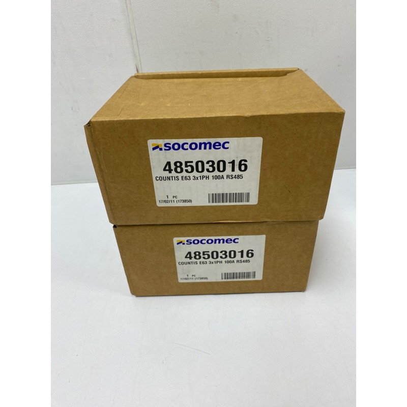 SOCOMEC 48503016 Countis E63 3x1PH 100A RS485