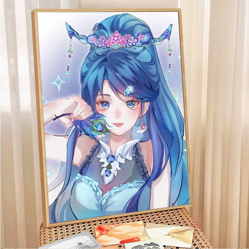 叶罗丽精灵梦思钻石画diy十字绣