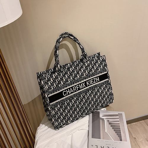 大包包女2025新款时尚帆布单肩