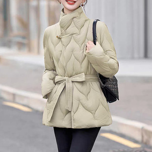 轻薄保暖修身显瘦90鸭绒羽绒服秋冬新款韩版高级感羽翻领外套女装