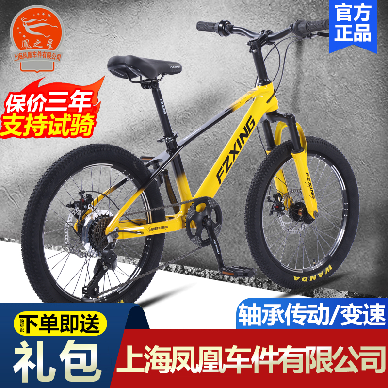上海鳳凰車件有限公司鳳之星山地自行車男女款20寸兒童小學生單車