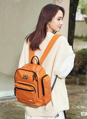 STAYREAL STAY WILD大容量防水双肩包男女休闲胡萝卜学生电脑背包
