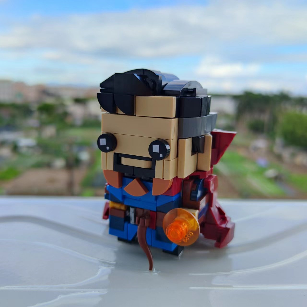 奇异博士2积木moc手办人仔方头仔国产中国玩具网红益智拼装模型