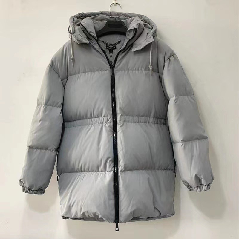 捡漏！冬装女款中长款韩版加厚连帽防水保暖羽绒服