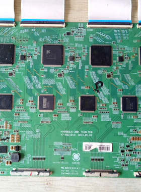 原装海尔K55H7000P逻辑板47-6021019 HV550QUS-300 TCON PCB 带线