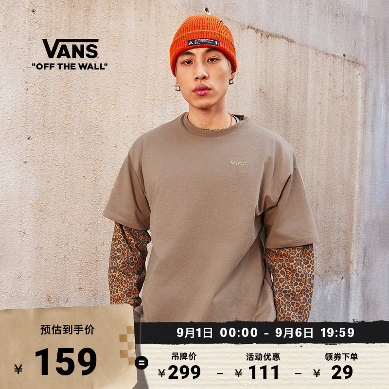 Vans范斯官方男女纯棉短袖T恤图片