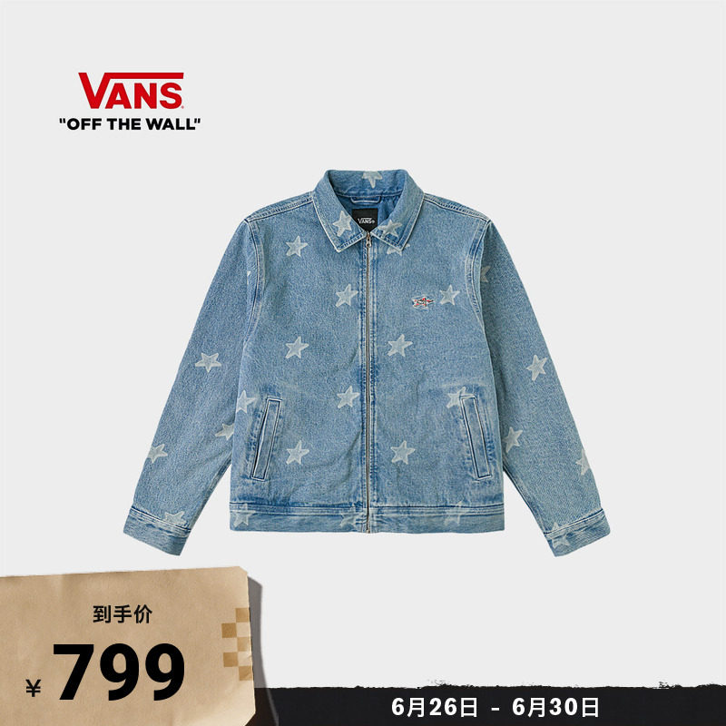 Vans范斯官方男女情侣纯棉夹克