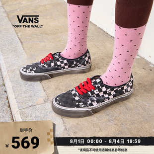 Vans范斯官方 Authentic棋盘格轻便脏脏鞋男鞋女鞋帆布鞋