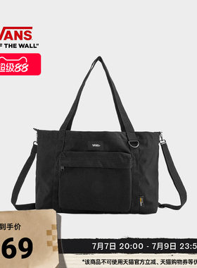 Vans范斯官方男女情侣包黑色