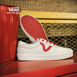Sport T头鞋 Low红白撞色男鞋 德训鞋 女鞋 Vans范斯官方