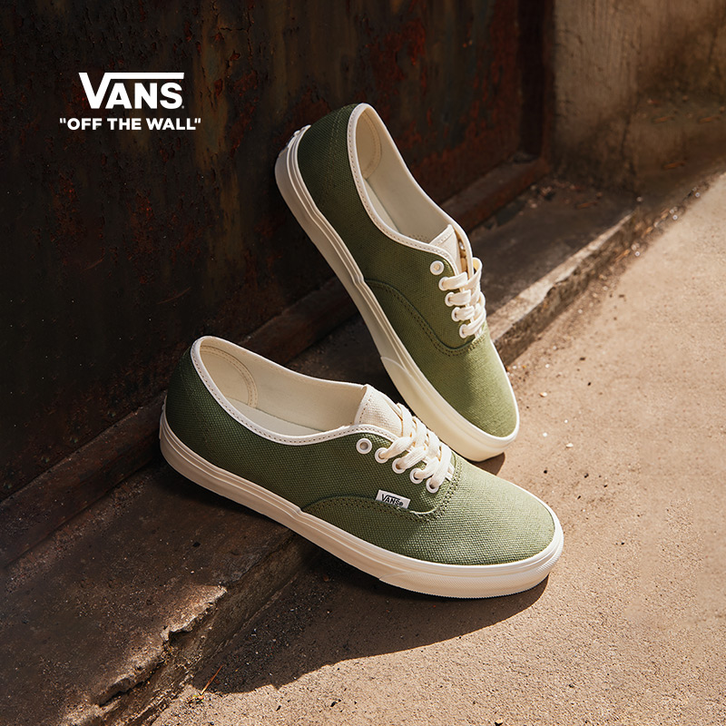 Vans范斯官方 Authentic纯色轻便透气男鞋女鞋帆布鞋