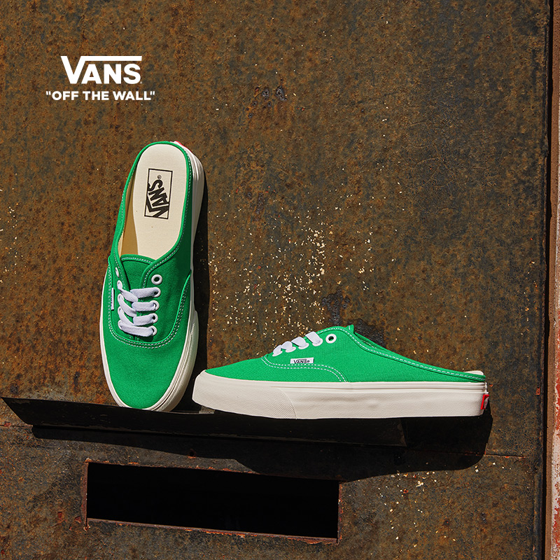 Vans范斯官方 Authentic舒适一脚蹬男鞋女鞋穆勒鞋懒人鞋半拖