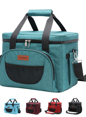l28-16加厚防水保冷保温包饭盒包手提袋户外露营野餐便当包保温袋