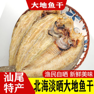 汕尾特产正宗大地鱼干商用海鲜干货铁脯鱼干翅脯鱼海鱼干比目鱼干