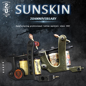 意大利sunskin阳光 纹身机器割线打雾机专业刺青全套大师豪华系列