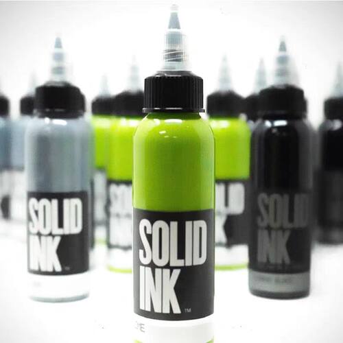 金尊纹身色料进口正品2oz金樽彩色纹身色料SOLIDink杰艺器材
