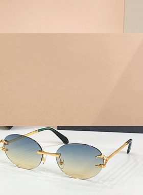 新款时尚高质量外贸男女情侣款太阳眼镜149防紫外线大气无框