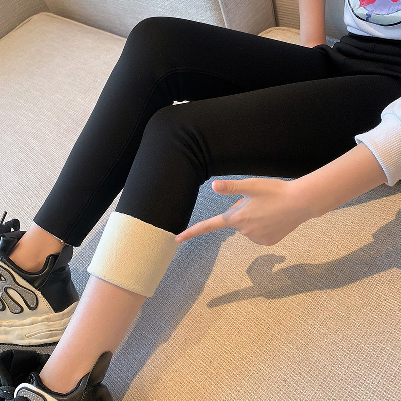 女童加绒打底裤2025秋冬季新款儿童加厚裤子中大童冬装鲨鱼裤洋气,童装/婴儿装/亲子装,裤子,淘宝优惠券,粉丝福利购,淘宝优惠卷