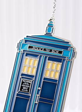 赛凡Doctor Who神秘博士正版周边Tardis塔迪斯彩透书签