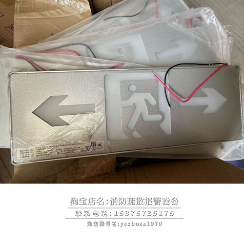 鼎信疏散指示灯鼎信应急灯TS-BLZC-2LREⅡ0.5W-D001K