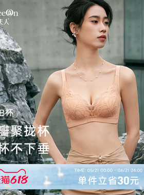 商场同款贵夫人小胸显大聚拢内衣女无钢圈舒适提托不空杯胸罩1255