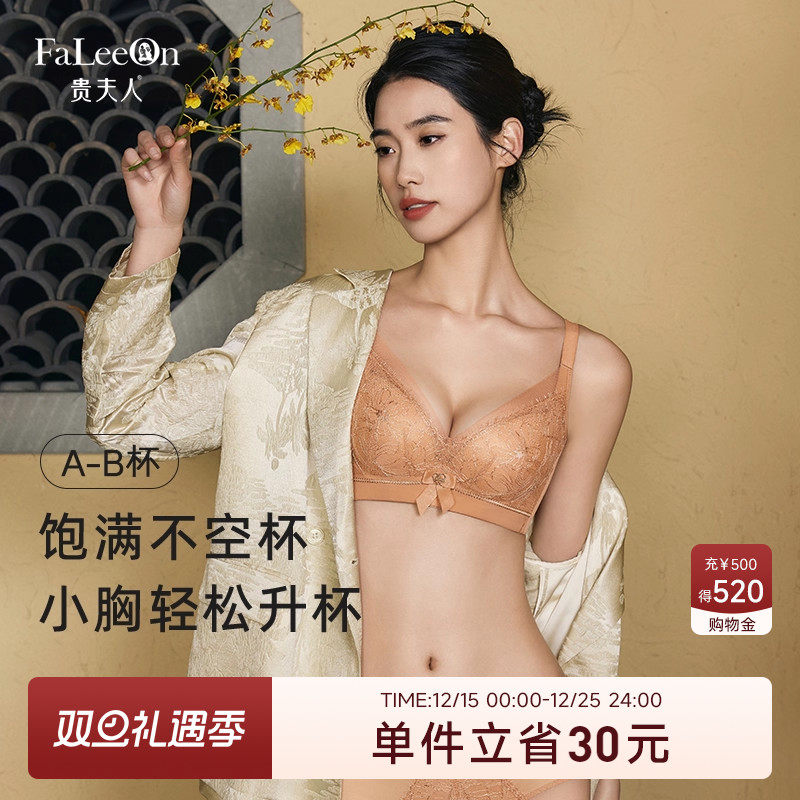 【浮光】贵夫人小胸聚拢内衣女收副乳防下垂秋上托胸罩调整型文胸