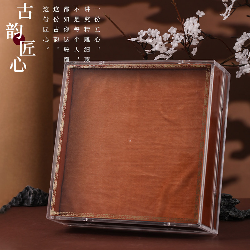 正方形加厚燕窝锁扣盒通用盒子海参红谷羊肚菌陈皮包装盒礼品盒