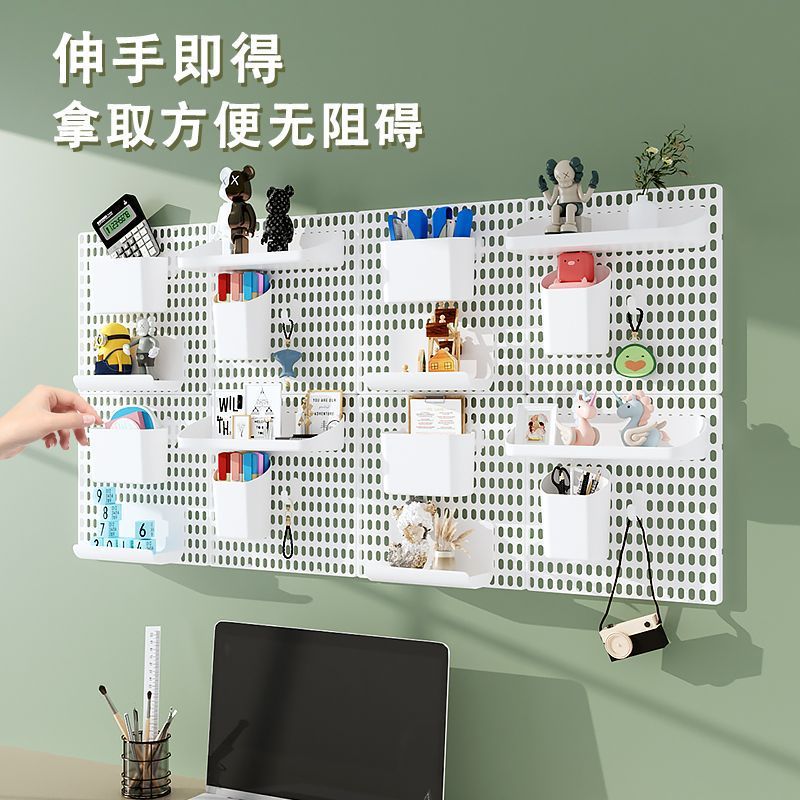 新款洞洞板置物架多功能展示架手机配件饰品收纳架电竞整理置物架