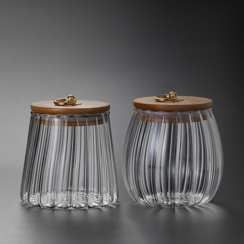 家用高硼硅玻璃茶叶罐厨房干果