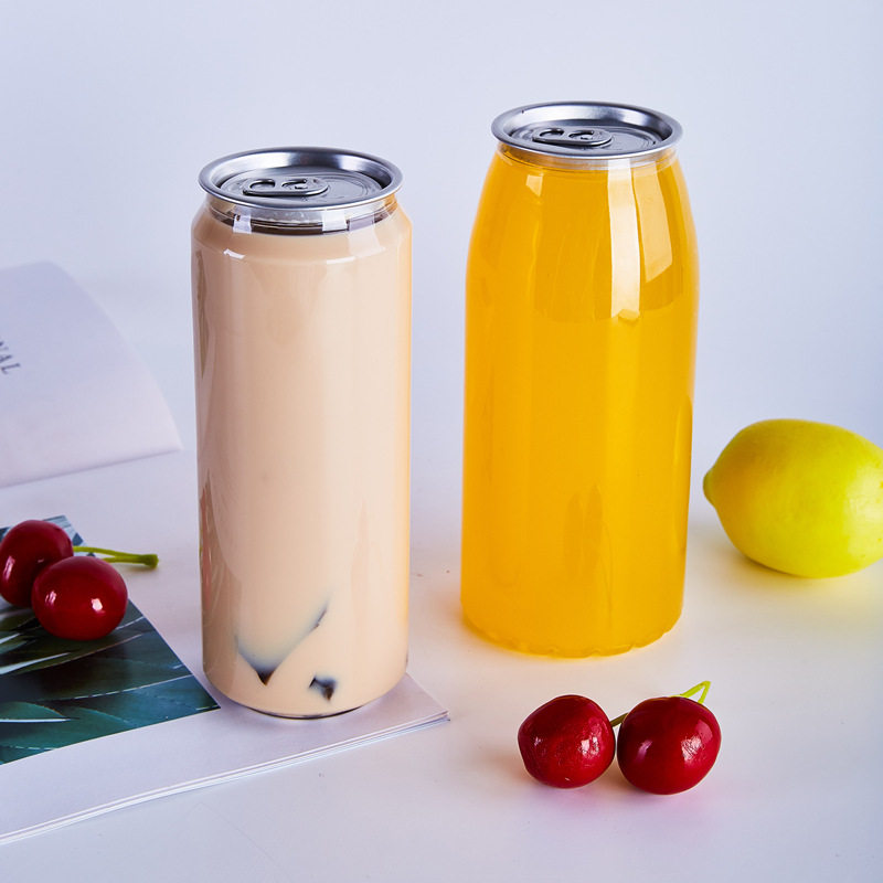 易拉罐水果茶杯外卖饮料瓶果汁杯