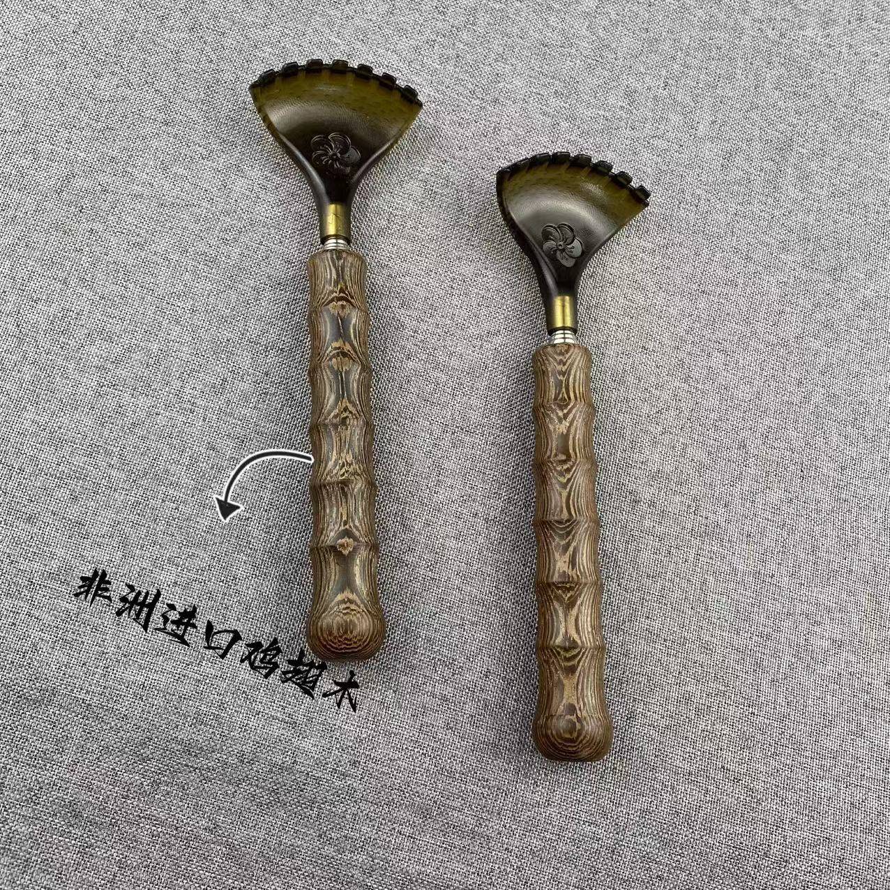 新款鸡翅木大肚伸缩痒痒挠把