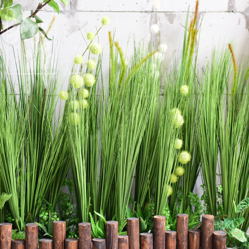 设计师推荐高仿真装饰植物 假花绿植室内软装客厅仿真菖蒲草落地