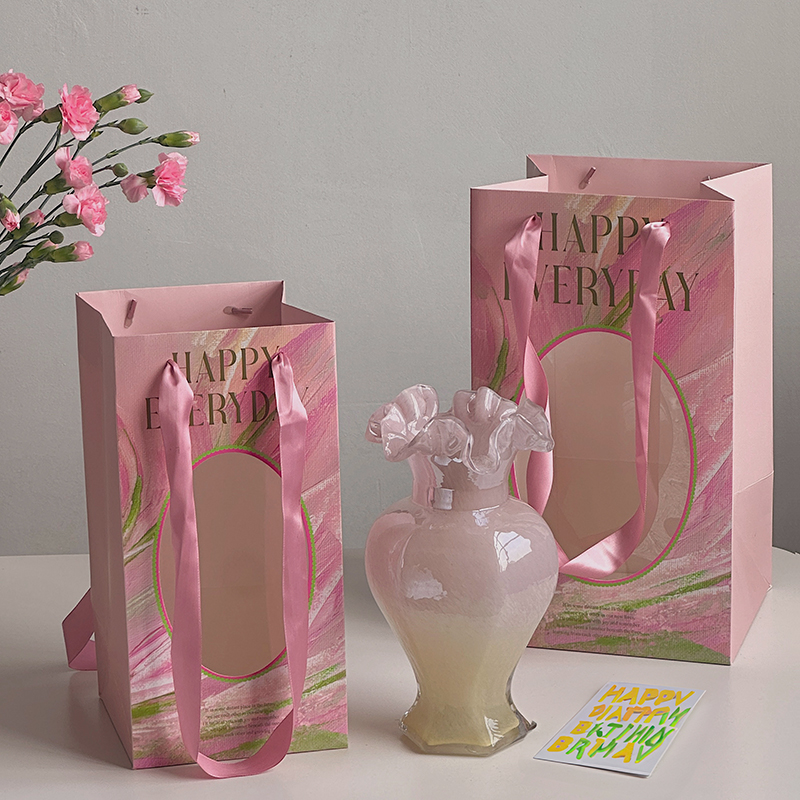 花瓶手提袋纸袋子（仅随商品购买）