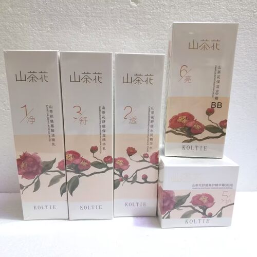 韩尔山茶花氨基酸护肤品套装