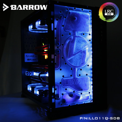 barrow联力o11机箱前置机箱
